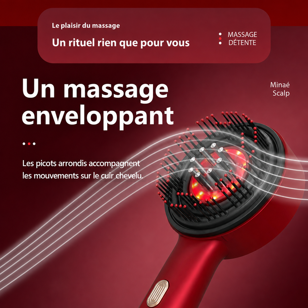 Minaé Scalp – Rituel 3-en-1 pour le cuir chevelu