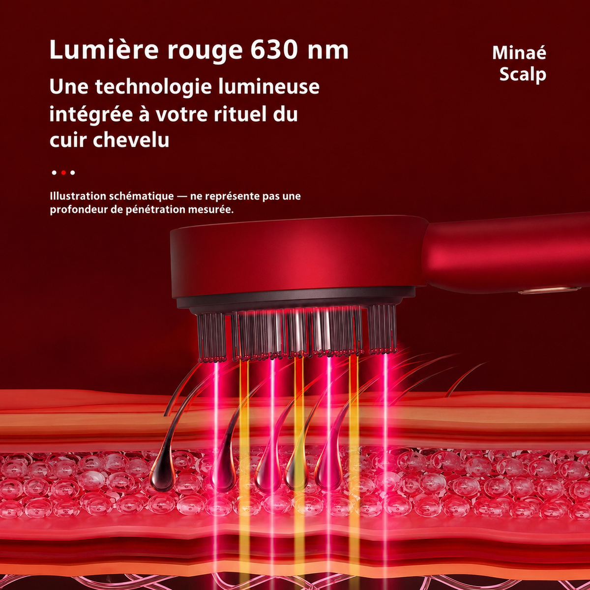 Minaé Scalp – Rituel 3-en-1 pour le cuir chevelu